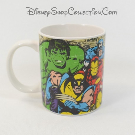 Retro Mug Avengers DISNEY MARVEL COMICS Candy Buddies Hulk Iron Man ...