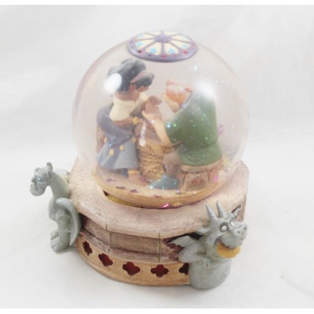 Globo musical de nieve Esmeralda Quasimodo DISNEY El jorobado de Notre Dame Globo de nieve luz del cielo 16 cm