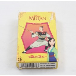 Jeu de cartes 7 familles DISNEY Mulan Ducale Complet boîte abimée
