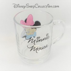 Glass mug Minnie DISNEY pink Minnie mouse 10 cm