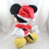 Peluche Mickey DISNEY NICOTOY Santa Claus gorra roja 50 cm