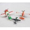 Ensemble de figurines avions DISNEY PIXAR Planes Dusty Bulldog et Chupacabra