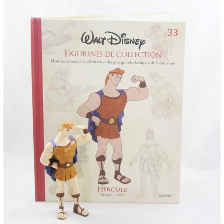 Resin figurine Hercules DISNEY HACHETTE Hercules + book collection 10 cm