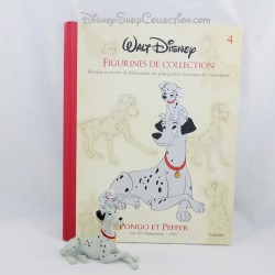 Figurina Pongo e Pepe HACHETTE Walt Disney I 101 Dalmati