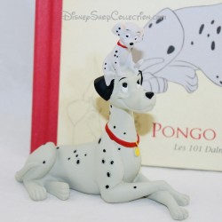Figurine Pongo et Pepper HACHETTE Walt Disney Les 101 dalmatiens