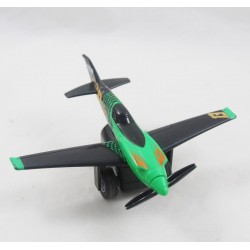 Figurine rétrofriction avion Ripslinger DISNEY PIXAR Planes noir vert 15 cm