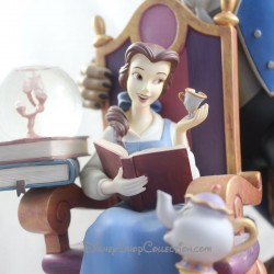 Snow globe figurine DISNEY La belle et la bête 10th Year