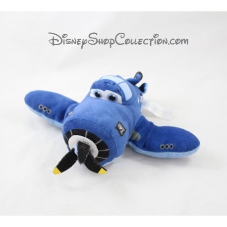 Plush Skipper Riley aircraft DISNEY Planes Nicotoy blue 20 cm