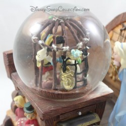 Snowglobe musical and bright Stromboli's wagon DISNEY Pinocchio