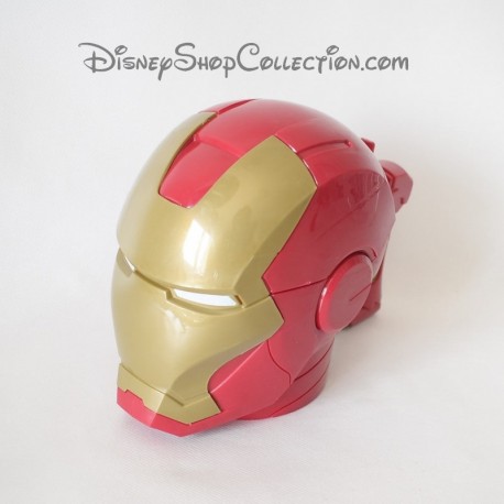 Tazza 3D Iron Man DISNEY PARKS Marvel supereroe con coperchio in plastica tazza 23 cm