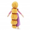 Muñeca de peluche princesa Rapunzel DISNEY STORE Rapunzel vestido nudos de pelo 43 cm