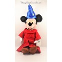Peluche XXL Mickey DISNEYLAND PARIS magicien Fantasia vintage 75 cm