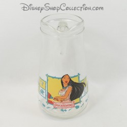 Carafe Pocahontas DISNEY en verre Meeko Flit pichet à eau 22 cm