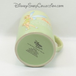 Mug en relief fée Clochette DISNEY STORE Exclusive Tinker Bell vert céramique définition 13 cm