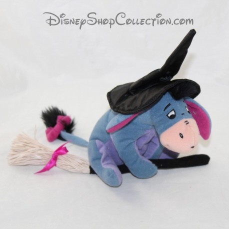 Donkey Bourriquet NICOTOY Disney Halloween disfrazado de mago de escoba 23 cm