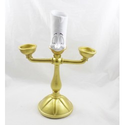 Figurine Lumière DISNEY Primark La Belle et la bête photophore céramique doré 30 cm