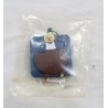 Schlüsselanhänger Boulard Schwein DISNEY Huhn Kleines blaubraunes Silikon PVC 4 cm