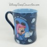 Mug Mickey DISNEYLAND PARIS Wake up Mickey!  Upon waking up blue ceramic cup 13 cm