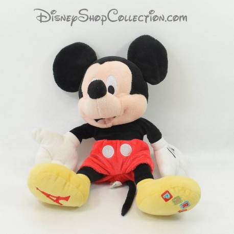 Peluche Mickey DISNEY NICOTOY París Torre Eiffel 36 cm