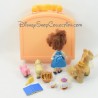 Mini muñeca Belle DISNEY STORE Animator's Beauty and the Beast maleta playset mini conjunto de cajas de muñecas