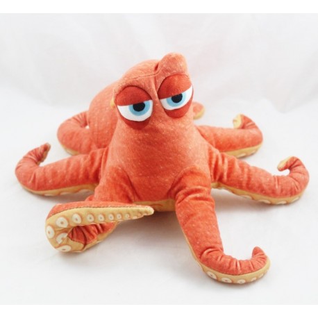 Plush Hank octopus DISNEY Nicotoy The world of Dory orange 30 cm