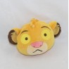 Mini peluche réversible lion Simba DISNEY STORE Le Roi Lion émotion humeur