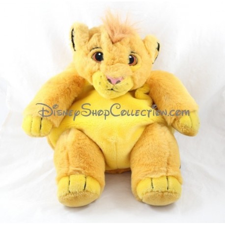 Backpack stuffed lion DISNEY JEMINI beige 41 cm Lion King Simba