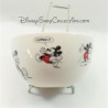 Cuenco Mickey DISNEYLAND PARIS sketch tira cómica cerámica blanca Disney 14 cm