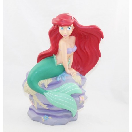 Alcancía Ariel DISNEY Bully La Sirenita figura grande de plástico 23 cm