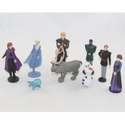 Figurines La Reine des neiges 2 DISNEY ensemble de 9 figurines Pvc playset