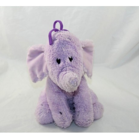 Peluche éléphant Lumpy DISNEY STORE violet Winnie l'ourson Disney 23 cm
