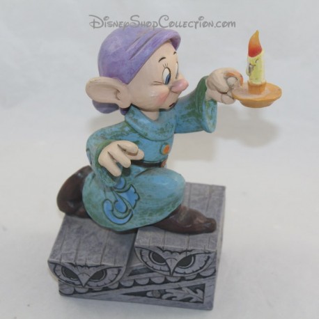 Figura enana Simplet TRADICIONES DISNEY Jim Shore Blancanieves y los 7 enanitos Una luz en la oscuridad