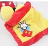 Plüsch Taschentuch Mickey DISNEY SIMBA SPIELZEUG Nicotoy rot gelb Handschuh Shorts 30 cm