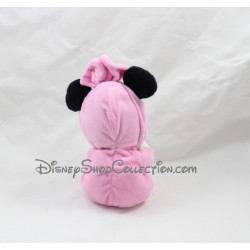 Peluche Minnie NICOTOY Disney grenouillére pyjama rose 23 cm