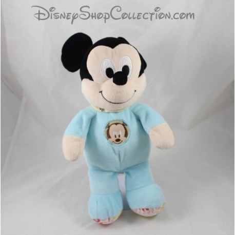 Peluche DISNEY Mickey mono pijama azul 30 cm