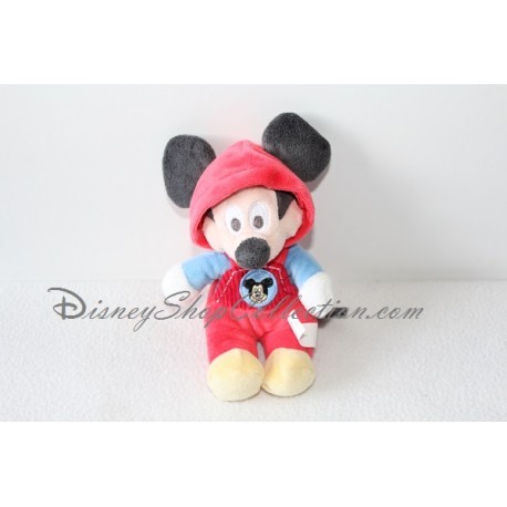Plüsch Overall in Mickey DISNEY NICOTOY 18 cm rot Hoodie