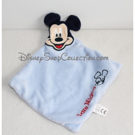 Flat blanket Mickey CARTOON CLUB DISNEY blue Love Mickey 29 cm