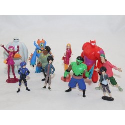 Lot de 11 figurines Les nouveaux Héros DISNEY PIXAR plusieurs personnages pvc 8 cm