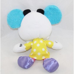 Plush Minnie DISNEY NICOTOY Tokyo panda yellow dress heart 20 cm