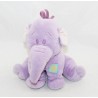 Elefante de peluche Lumpy DISNEY BABY felling purple sitting badge 16 cm