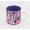 Mug scène La Belle au bois dormant DISNEY STORE plusieurs personnages violet 9 cm (R8)
