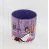 Mug scene Sleeping Beauty DISNEY STORE several characters purple 9 cm (R8)