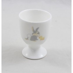 Coquetier Rabbit Pan Pan DISNEY STORE Bambi Panpan y chick ceramic cocido egg 7 cm