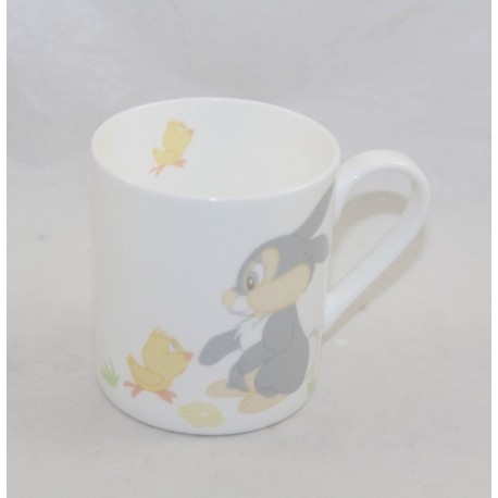 Mug rabbit Pan Pan DISNEY STORE Bambi Panpan and ceramic chick 10 cm