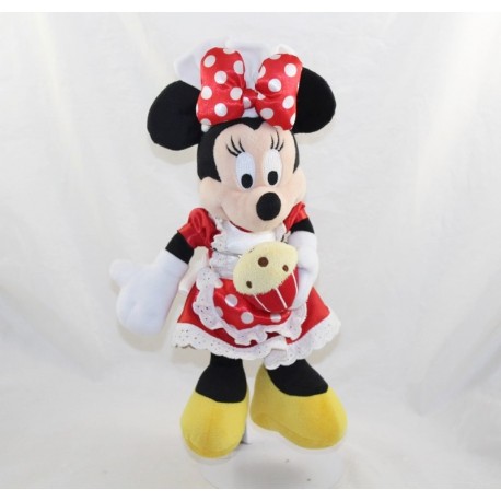 Plush Minnie DISNEYLAND PARIS cake Minnie chef toque 30 cm