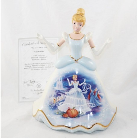 Cinderella porcelain figure DISNEY Bradford Masterpiece Limited Edition 28 cm