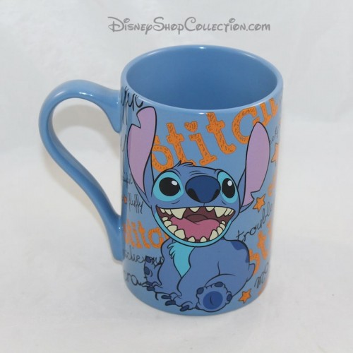 Punto tazza DISNEY STORE Tazza in ceramica blu Lilo e Stitch 13 cm 