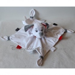 Doudou plat dalmatien DISNEY STORE chien Les 101 Dalmatiens marionnette