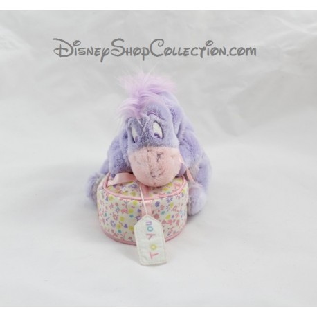 Peluche Eeyore WALT DISNEY Rosa Viola Regalo "A Te"