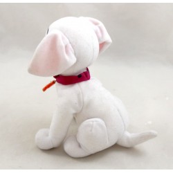 Plush Sloe dog DISNEY JEMINI The 102 Dalmatians white pink nose 16 cm